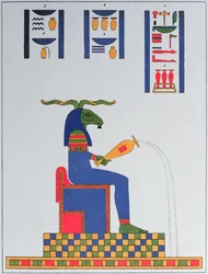 Le dieu Khnum, 1823